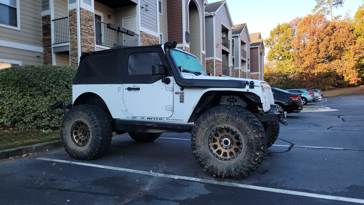 Aluminum Half Door Armor for 2 door JK