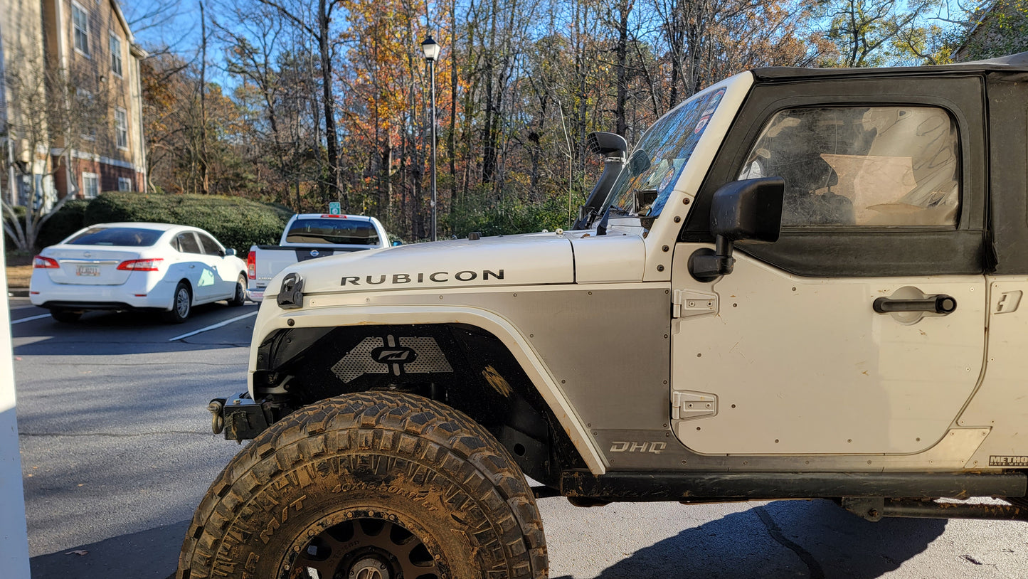 Aluminum Fender Armor for Jeep JK