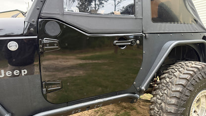 Aluminum Half Door Armor for 2 door JK